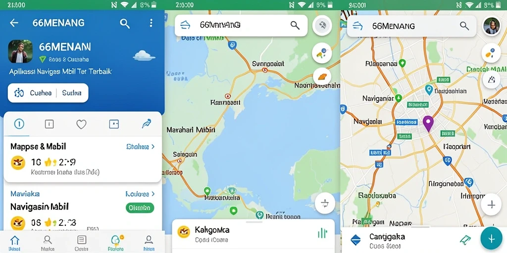 Tampilan antarmuka 66MENANG yang informatif dan mudah dipakai.