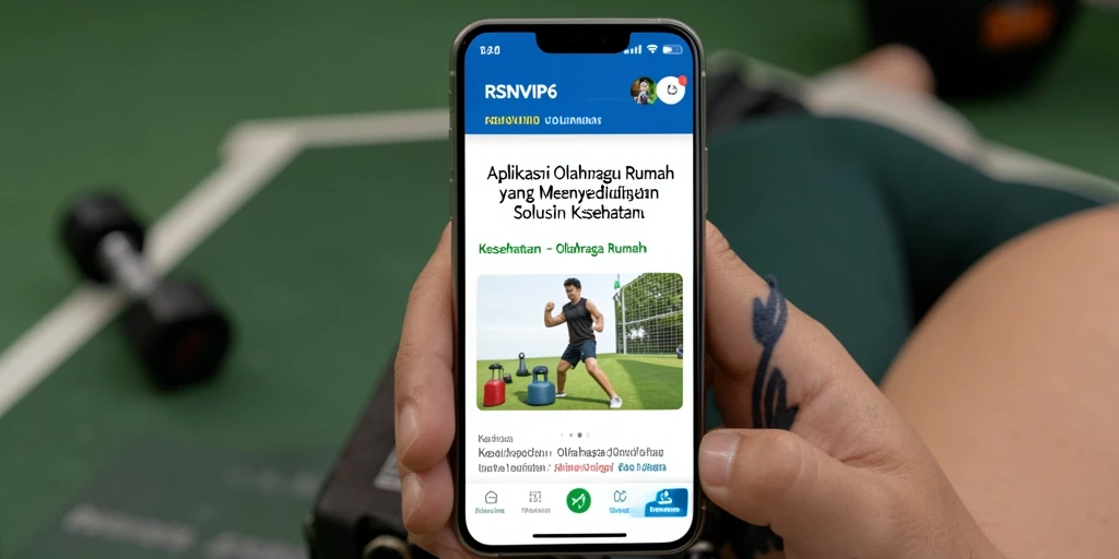 Tampilan antarmuka RSNVIP6 yang ramah pengguna.