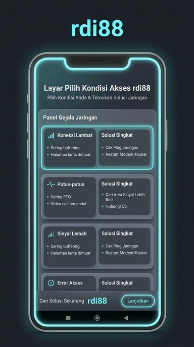 Tampilan link alternatif rdi88